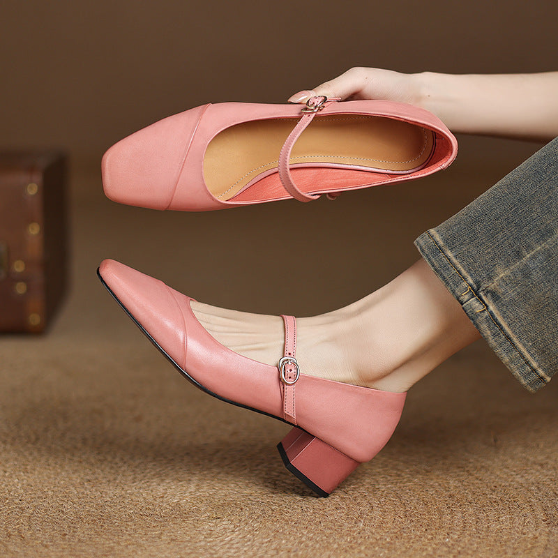 Anna-Berg | Genuine Leather Heels