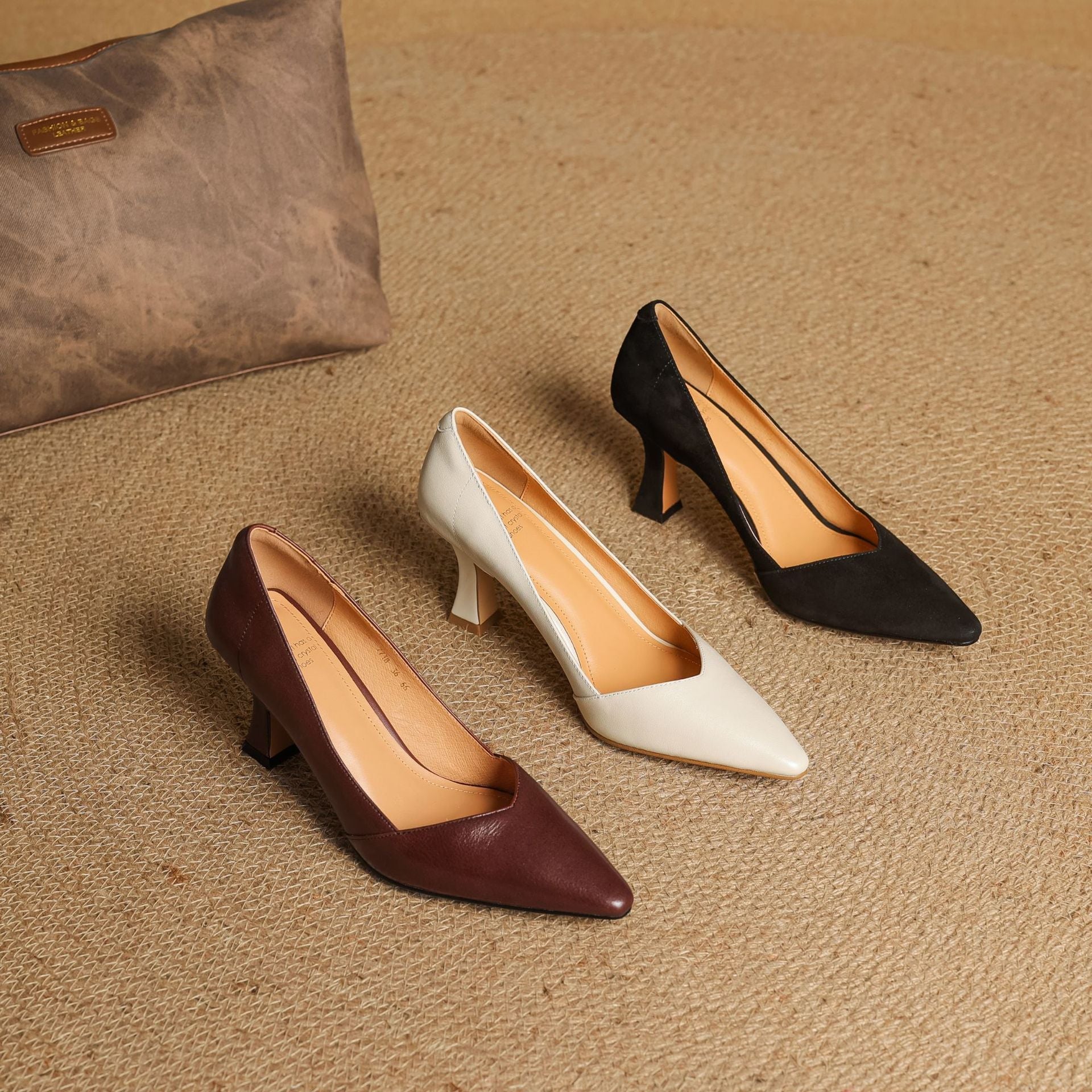 Anna-Berg | Genuine Leather Heels