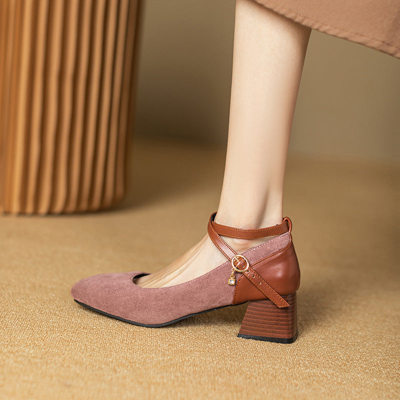 Anna-Berg | Suede Heels