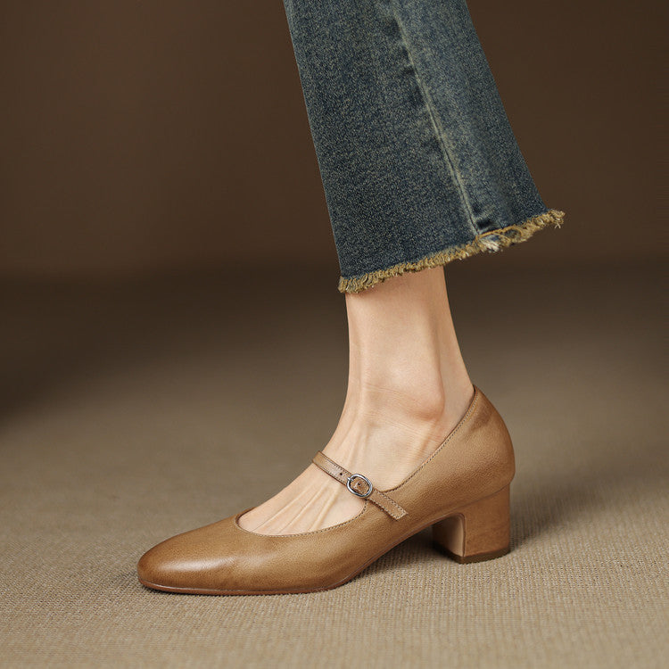 Anna-Berg | Genuine Leather Pumps