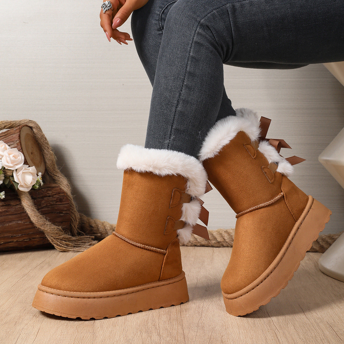 Anna-Berg | Leather Ankle Boots