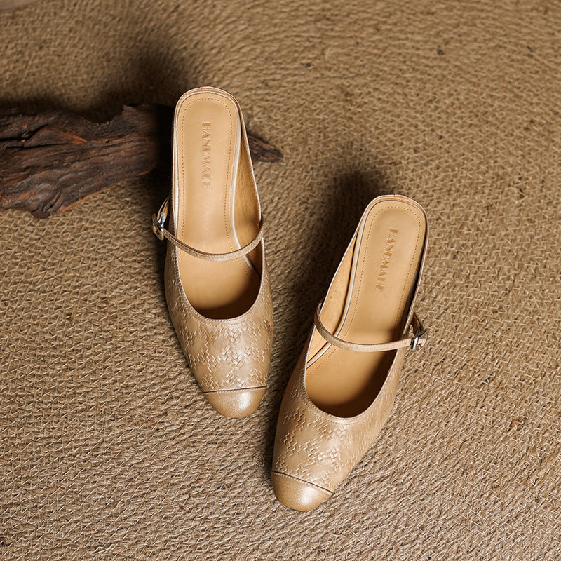 Anna-Berg | Genuine Leather Mules