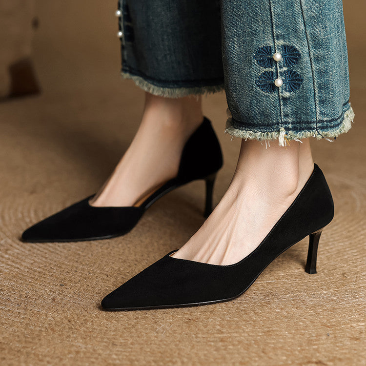 Anna-Berg | Genuine Leather Heels