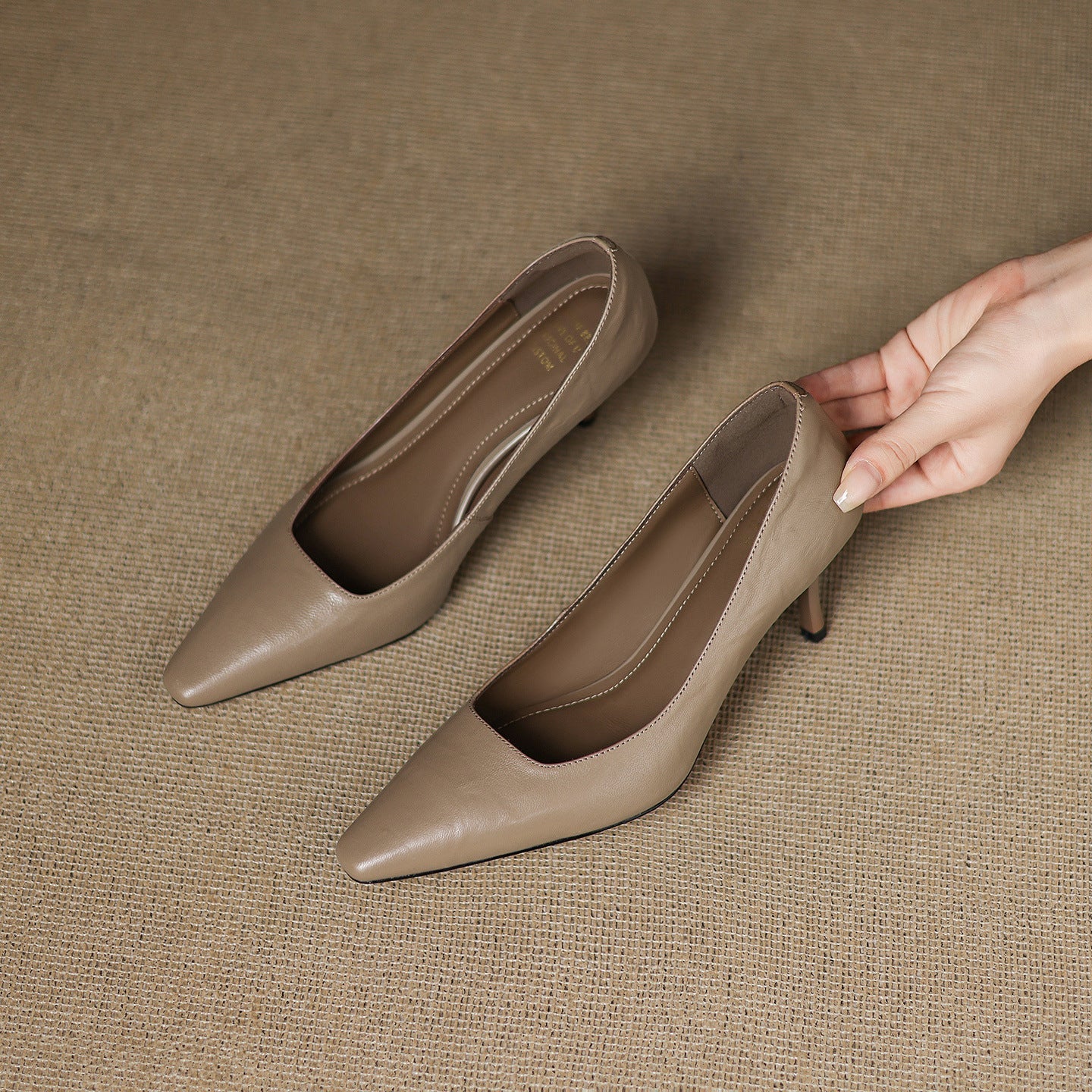 Anna-Berg | Genuine Leather Heels