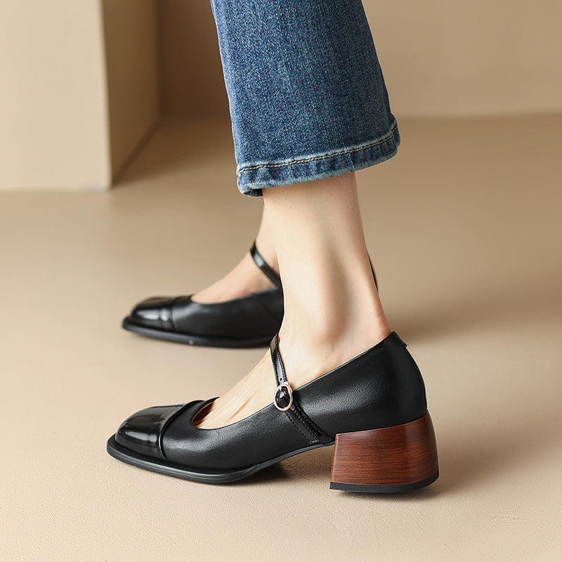 Anna-Berg | Genuine Leather Heels