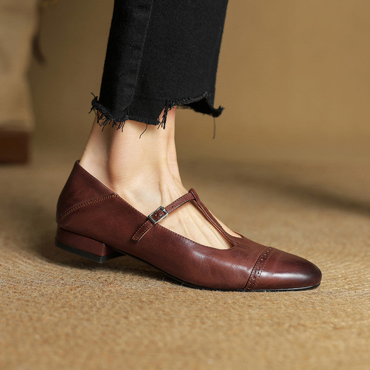 Anna-Berg | Genuine Leather Flats