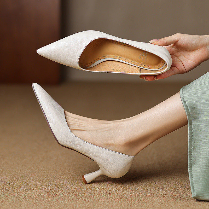 Anna-Berg | Genuine Leather Heels