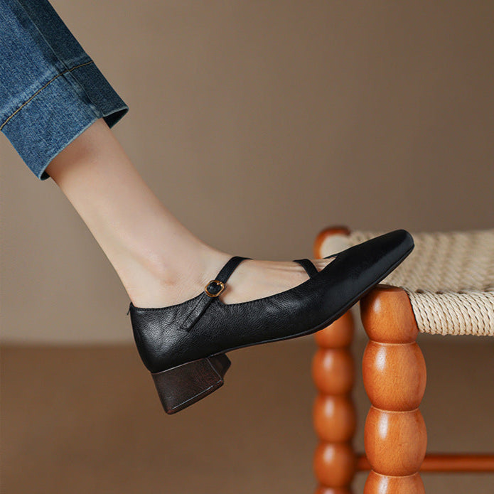 Anna-Berg | Genuine Leather Heels