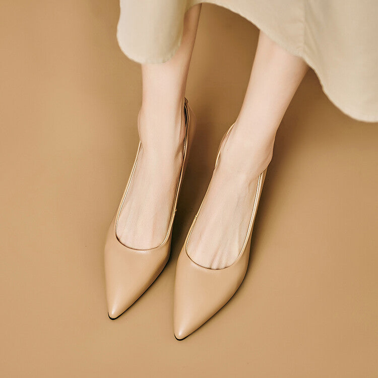 Anna-Berg | Genuine Leather Heels