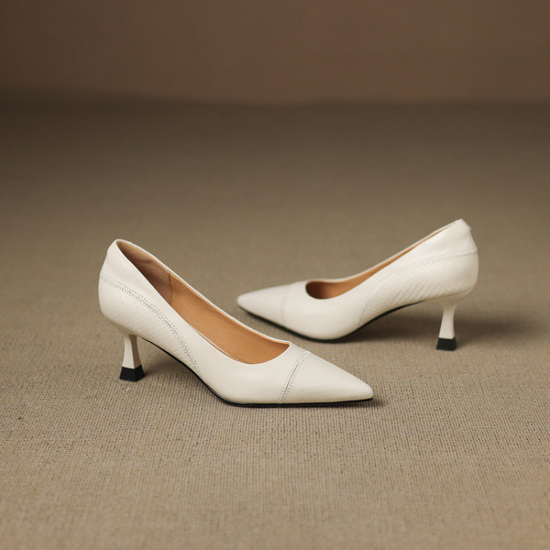 Anna-Berg | Genuine Leather Heels