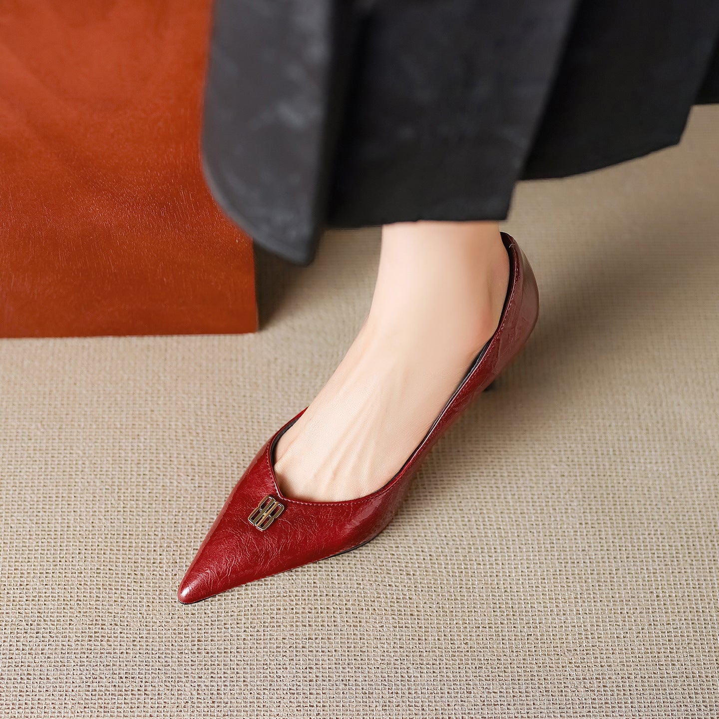 Anna-Berg | Leather Heels