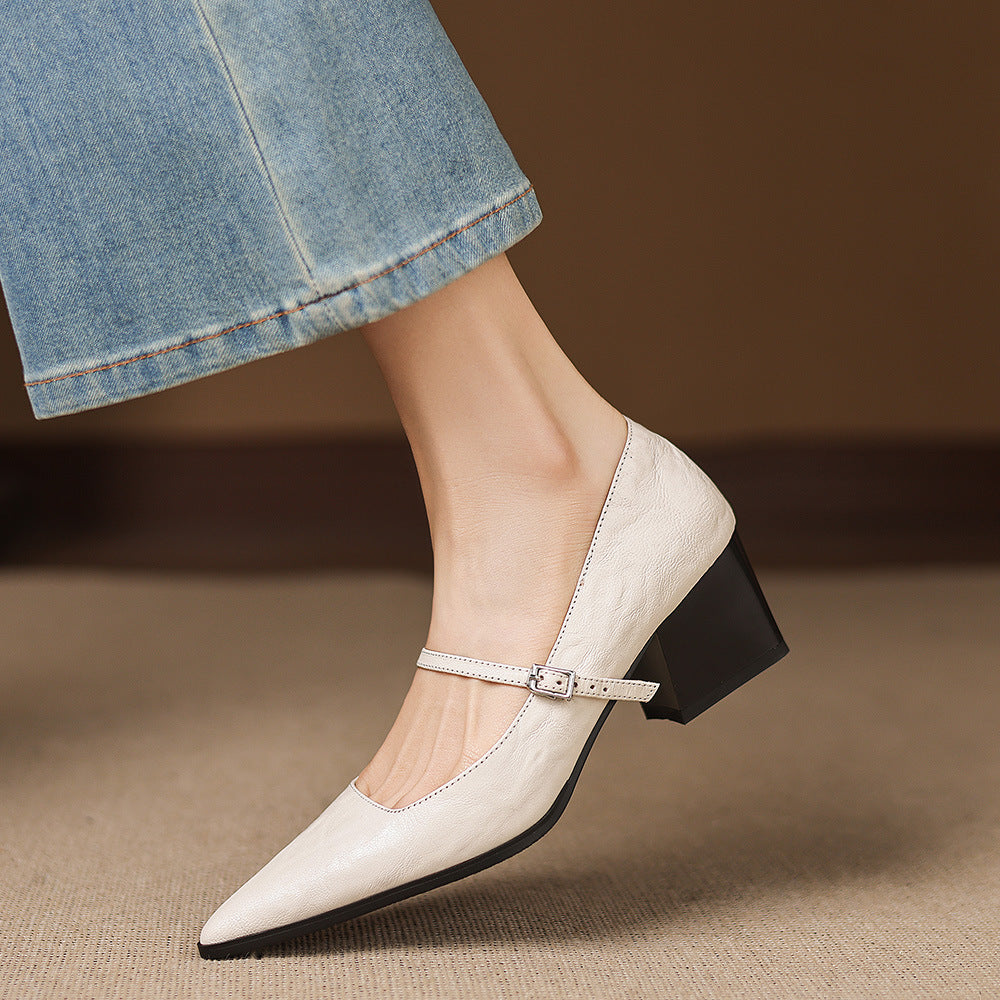Anna-Berg | Genuine Leather Heels