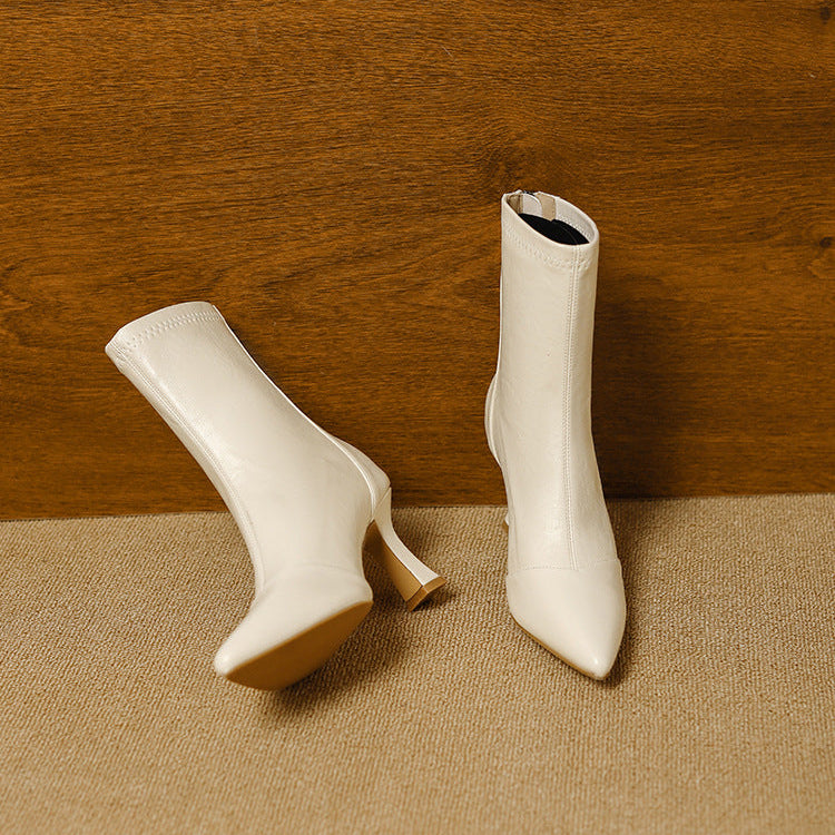 Anna-Berg | Leather Ankle Boots