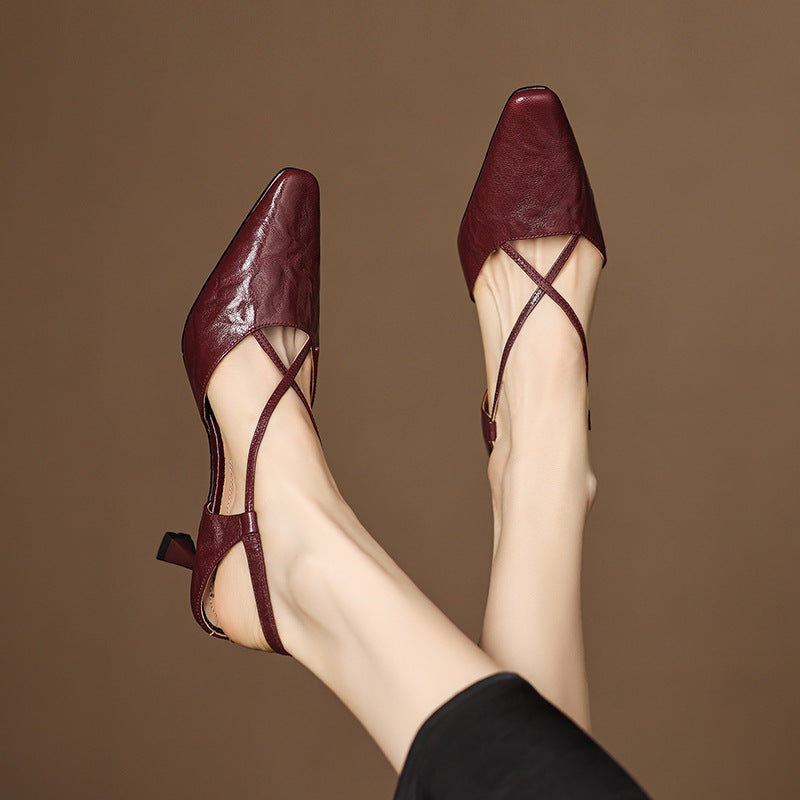 Anna-Berg | Genuine Leather Heels