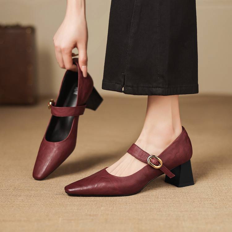 Anna-Berg | Genuine Leather Heels