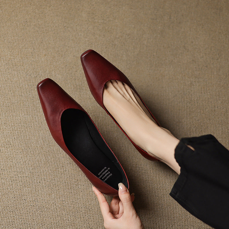 Anna-Berg | Genuine Leather Flats