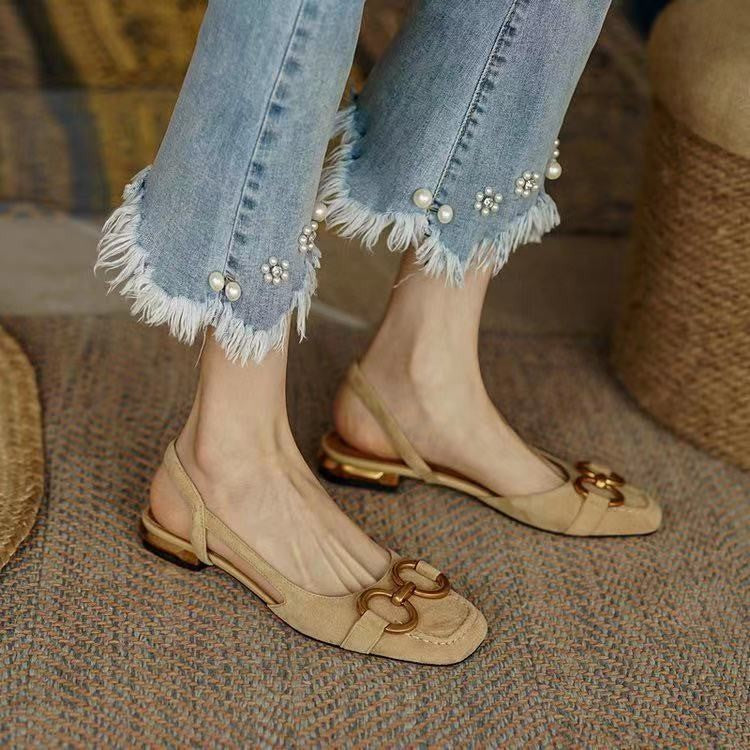 Anna-Berg | Slingback Heels in Leather