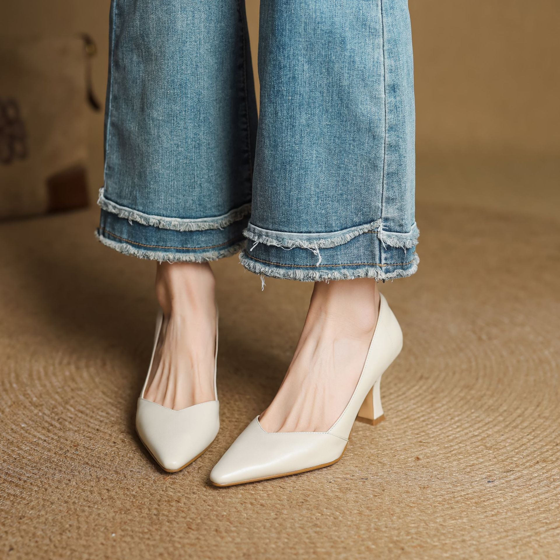 Anna-Berg | Genuine Leather Heels