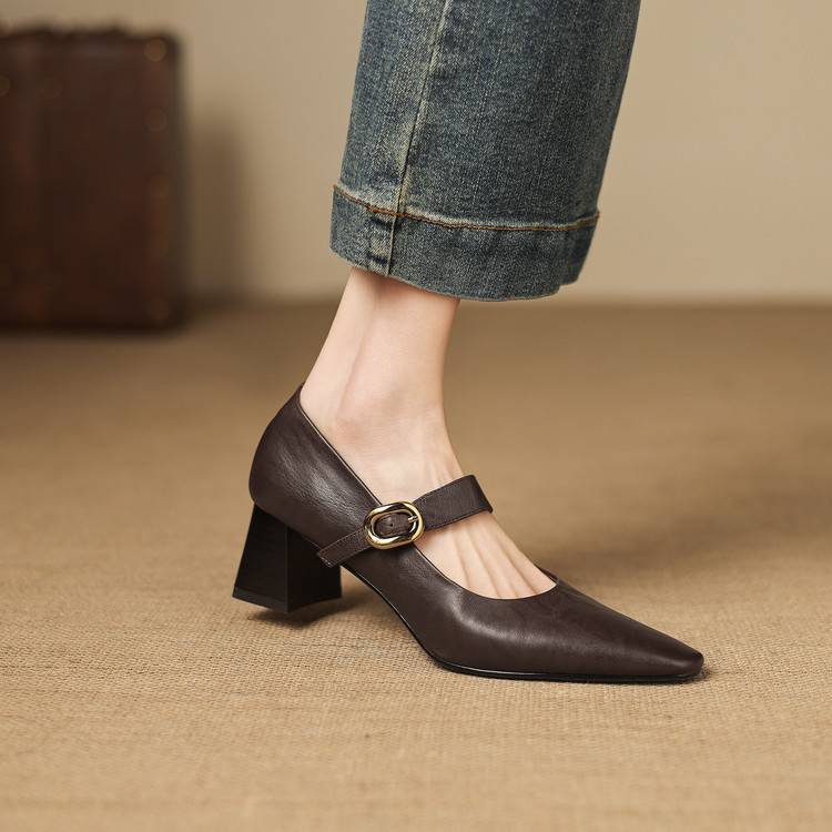 Anna-Berg | Genuine Leather Heels