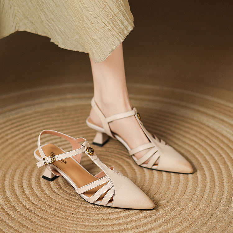 Anna-Berg | Genuine Leather Heels