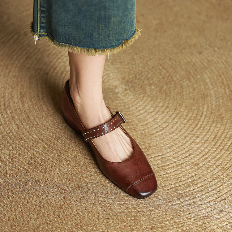 Anna-Berg | Genuine Leather Heels