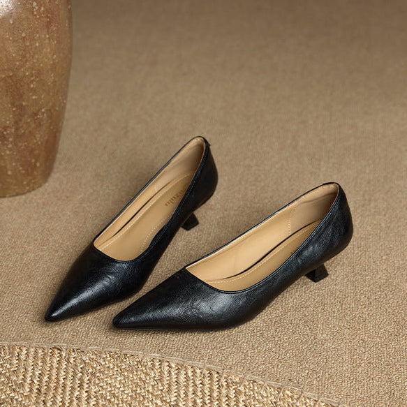 Anna-Berg | Genuine Leather Heels
