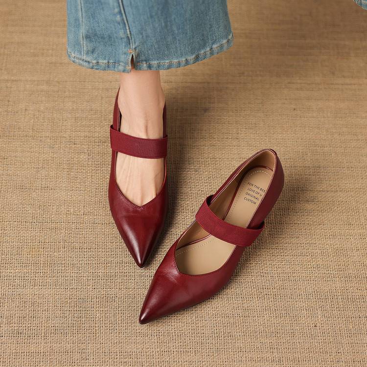 Anna-Berg | Genuine Leather Heels