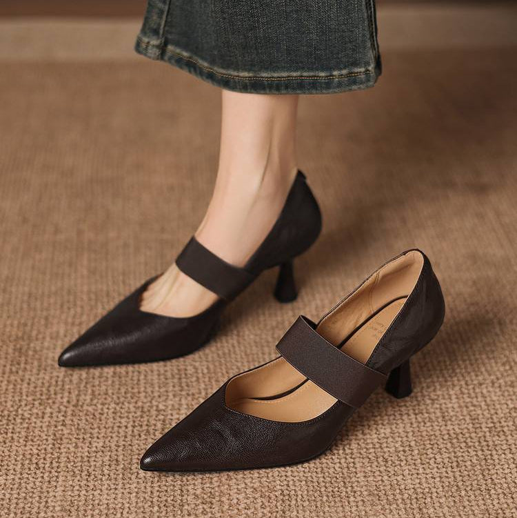 Anna-Berg | Genuine Leather Heels