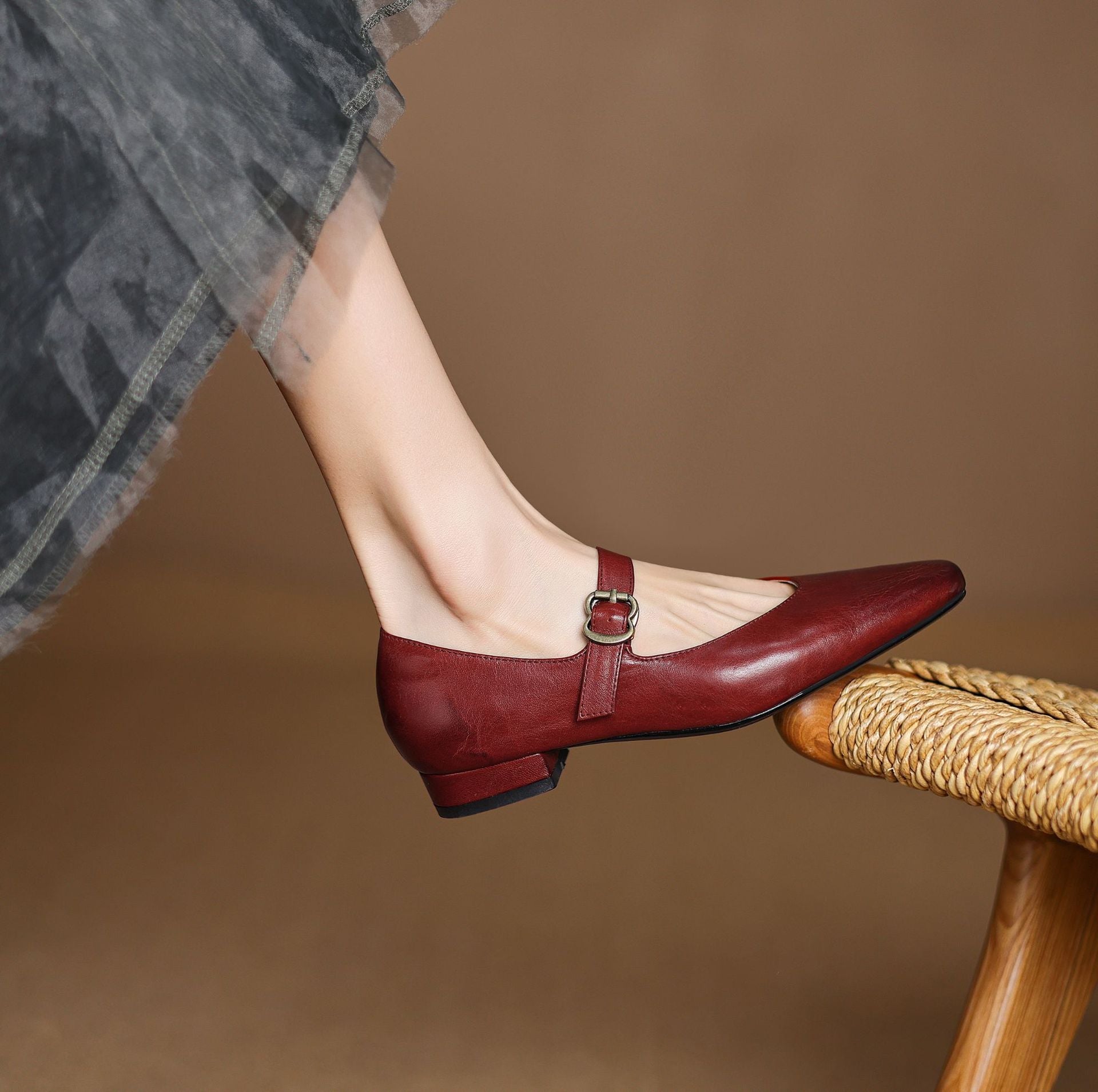 Anna-Berg | Genuine Leather Heels