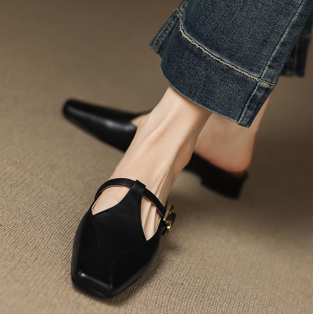 Anna-Berg | Leather Mules