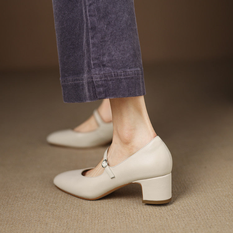 Anna-Berg | Genuine Leather Pumps