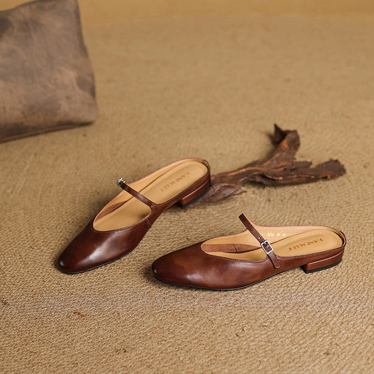 Anna-Berg | Genuine Leather Mules