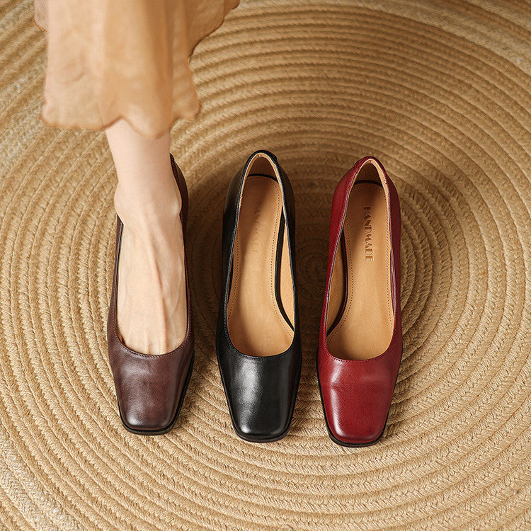 Anna-Berg | Genuine Leather Heels