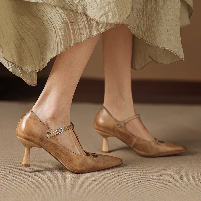 Anna-Berg | Genuine Leather Pumps
