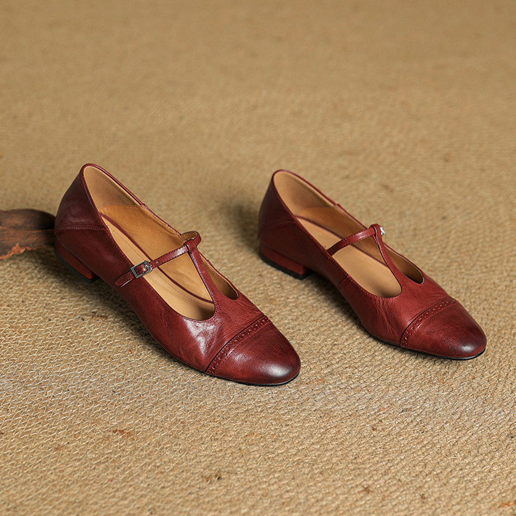 Anna-Berg | Genuine Leather Flats