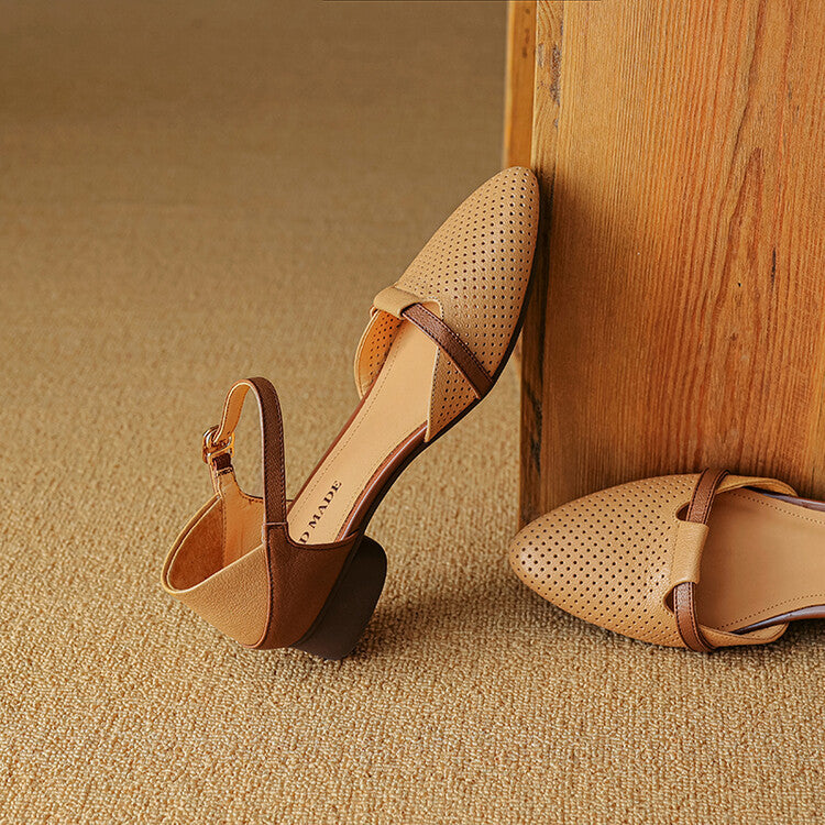 Anna-Berg | Genuine Leather Heels