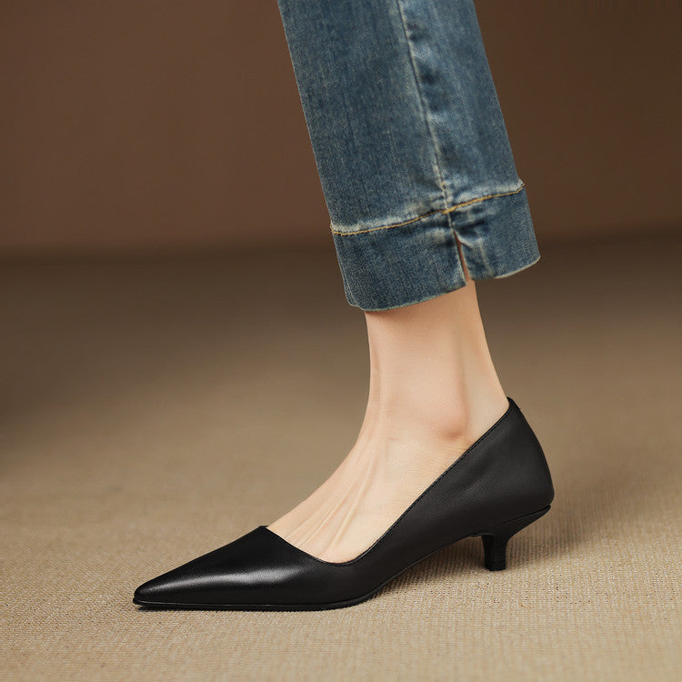 Anna-Berg | Leather Heels