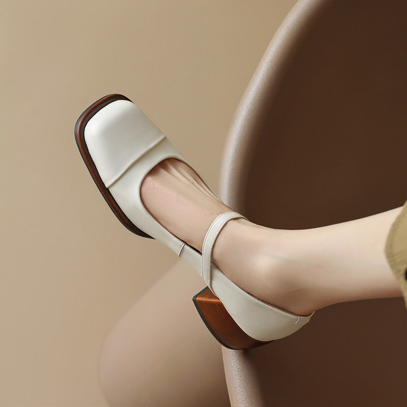 Anna-Berg | Genuine Leather Heels