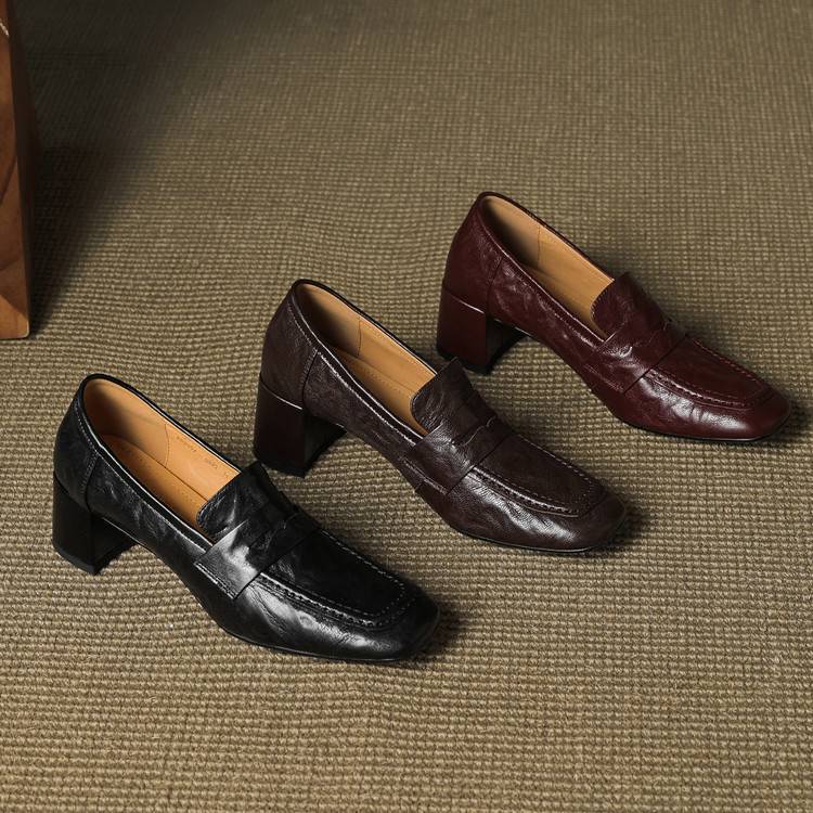 Anna-Berg | Genuine Leather Heels