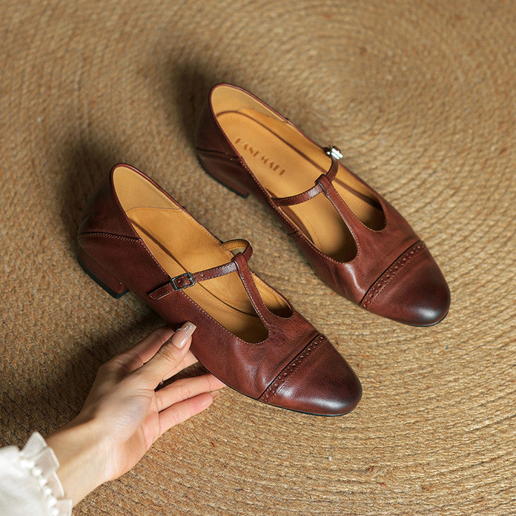 Anna-Berg | Genuine Leather Flats