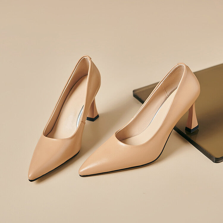 Anna-Berg | Genuine Leather Heels