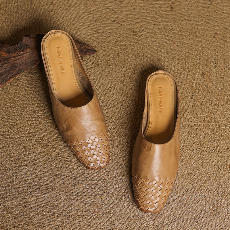 Anna-Berg | Mules + Genuine Leather