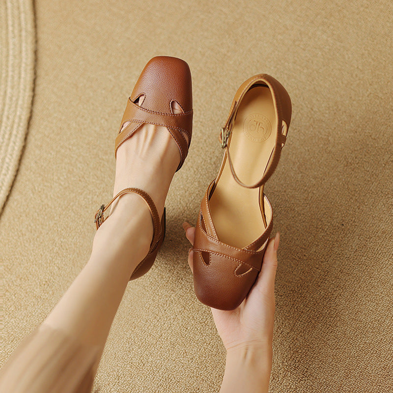 Anna-Berg | Genuine Leather Sandals