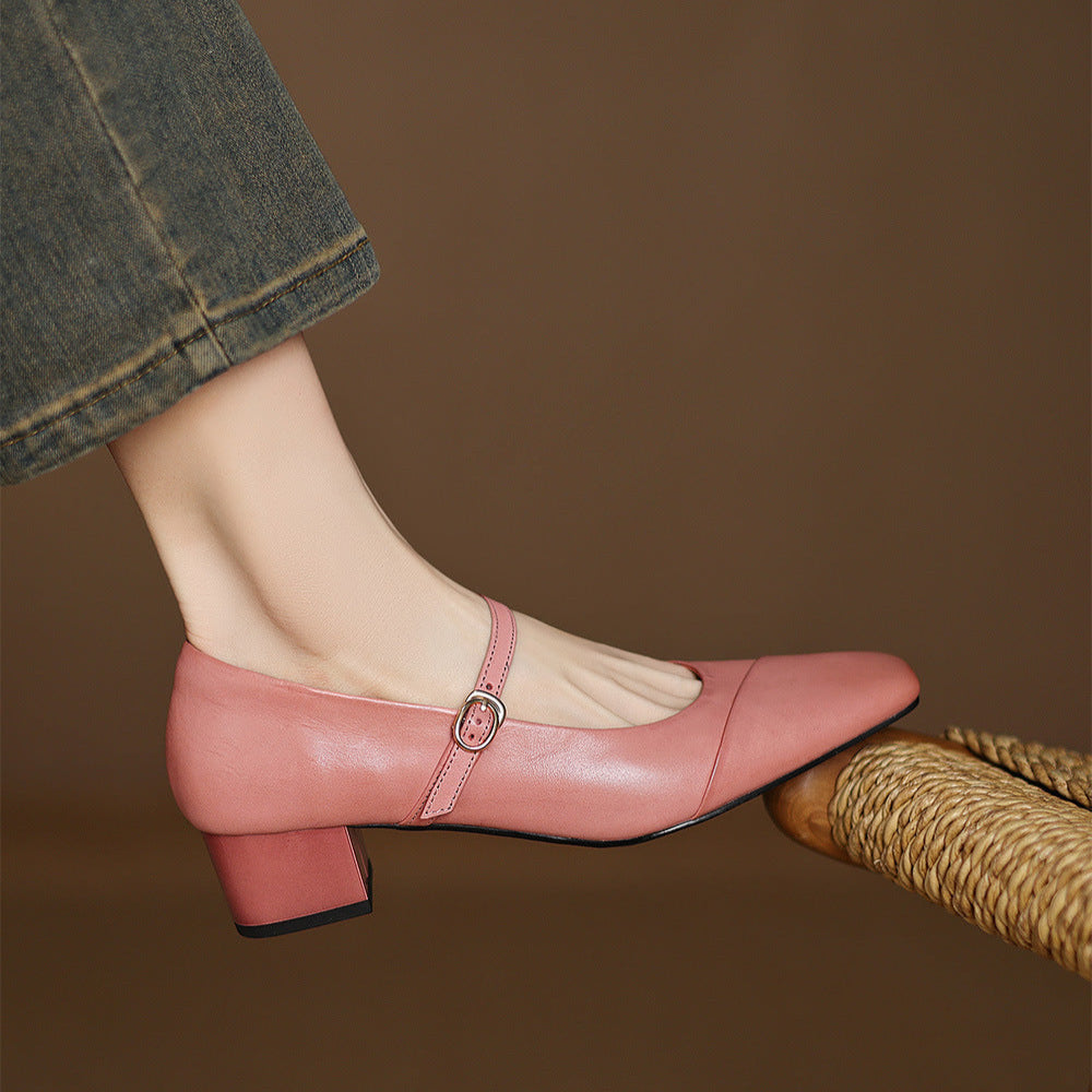 Anna-Berg | Genuine Leather Heels
