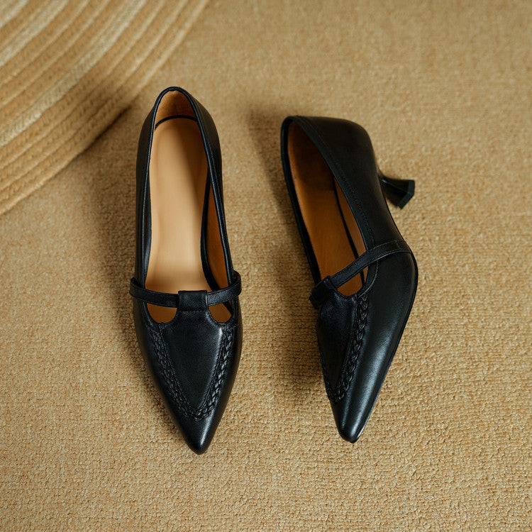 Anna-Berg | Genuine Leather Heels