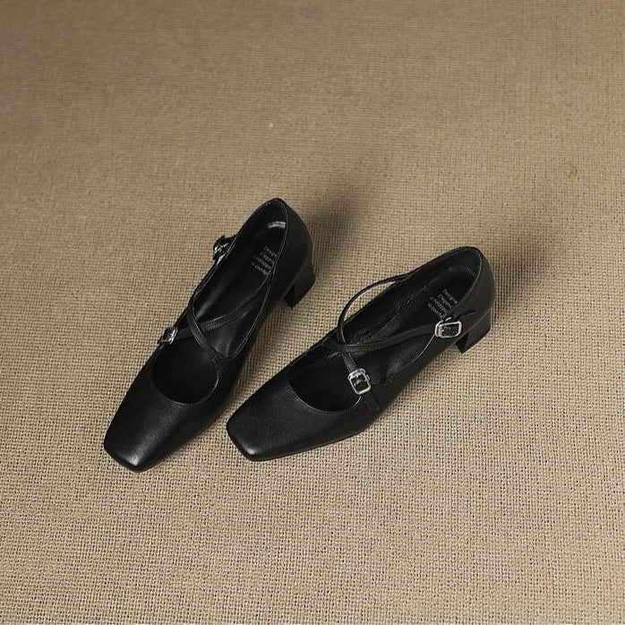 Anna-Berg | Genuine Leather Heels