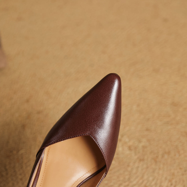 Anna-Berg | Genuine Leather Heels