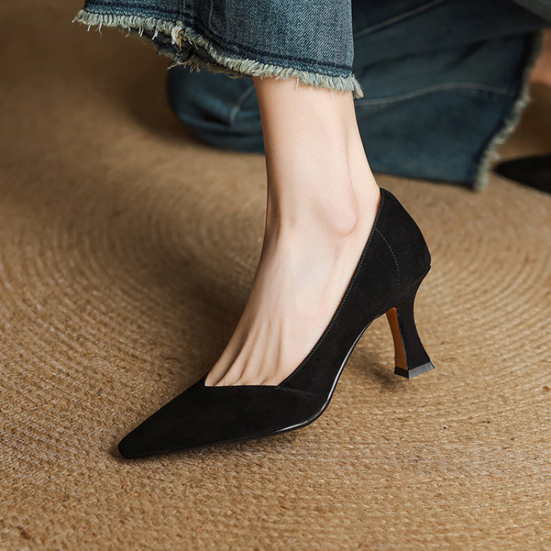 Anna-Berg | Genuine Leather Heels
