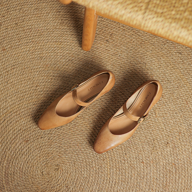 Anna-Berg | Genuine Leather Heels