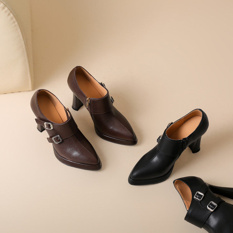 Anna-Berg | Genuine Leather Heels